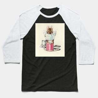 The Tailor of Gloucester - Frontispiece - Beatrix Potter Baseball T-Shirt